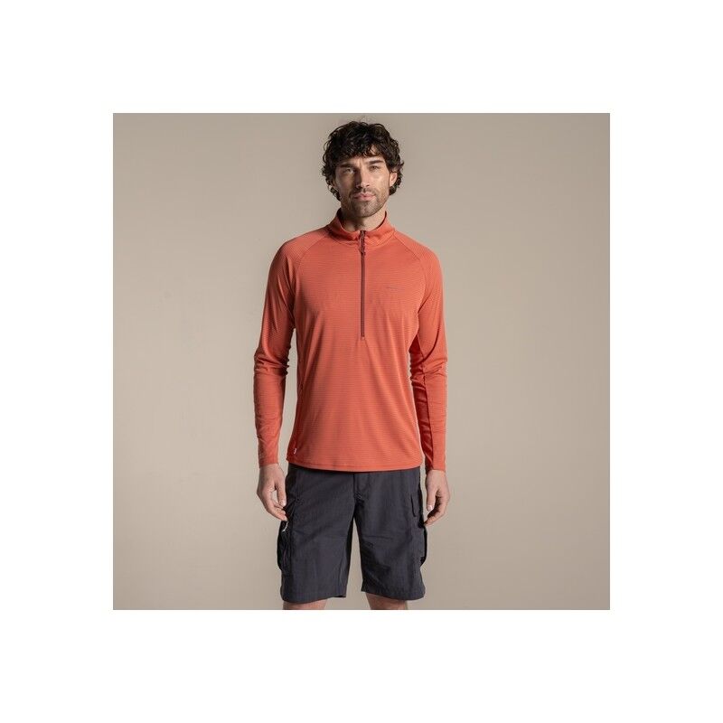 NosiLife SolarShield+ Half Zip Top - UV-Schutzshirt - Herren