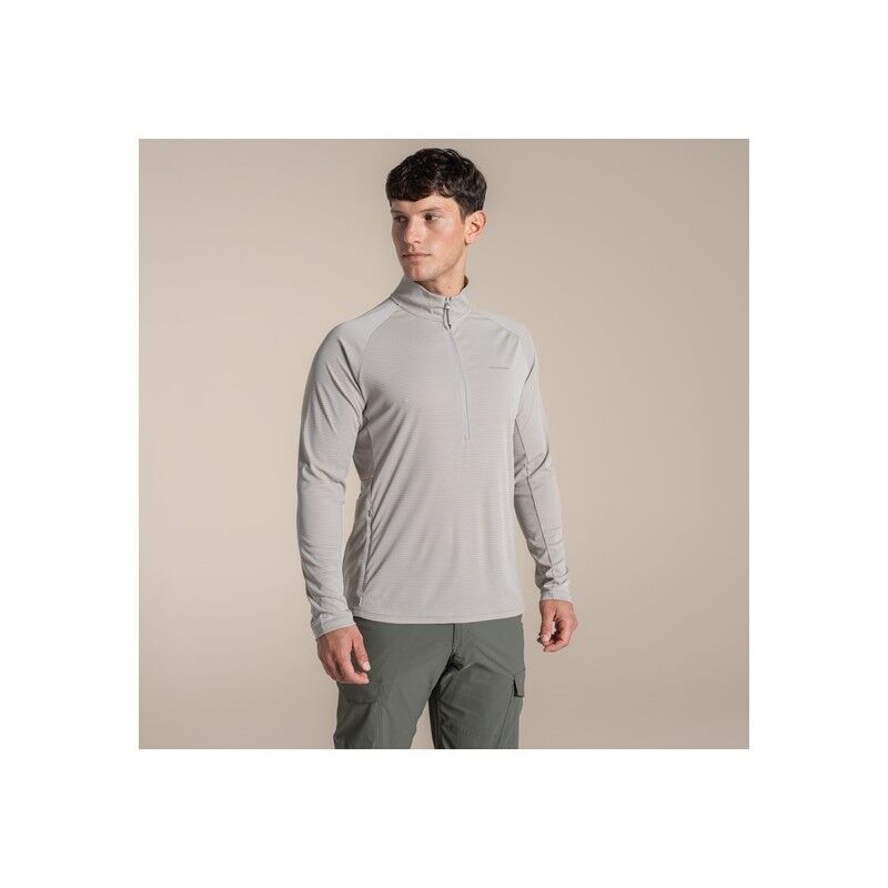 NosiLife SolarShield+ Half Zip Top - UV Shirts - Heren