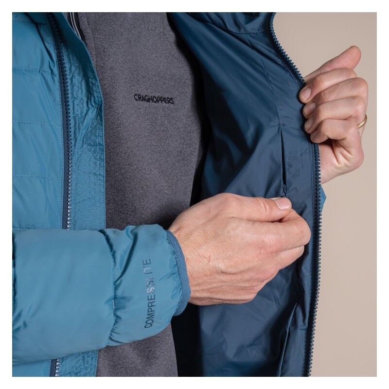 Craghoppers Compresslite IX Hooded Jacket - Kunstfaserjacke - Herren | Hardloop