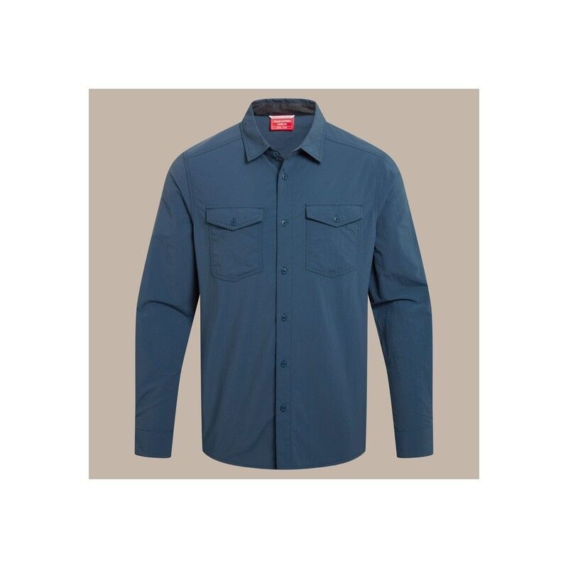 Craghoppers NosiLife Loukkos Long Sleeved Shirt - Skjorta - Herr | Hardloop