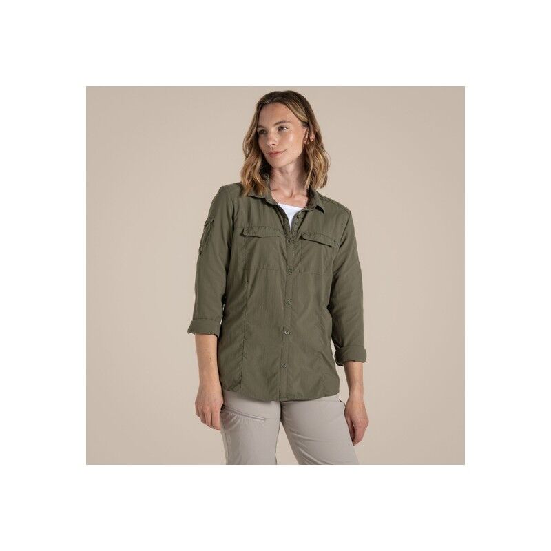 Craghoppers NosiLife Adventure Long Sleeved Shirt III - Chemise femme | Hardloop
