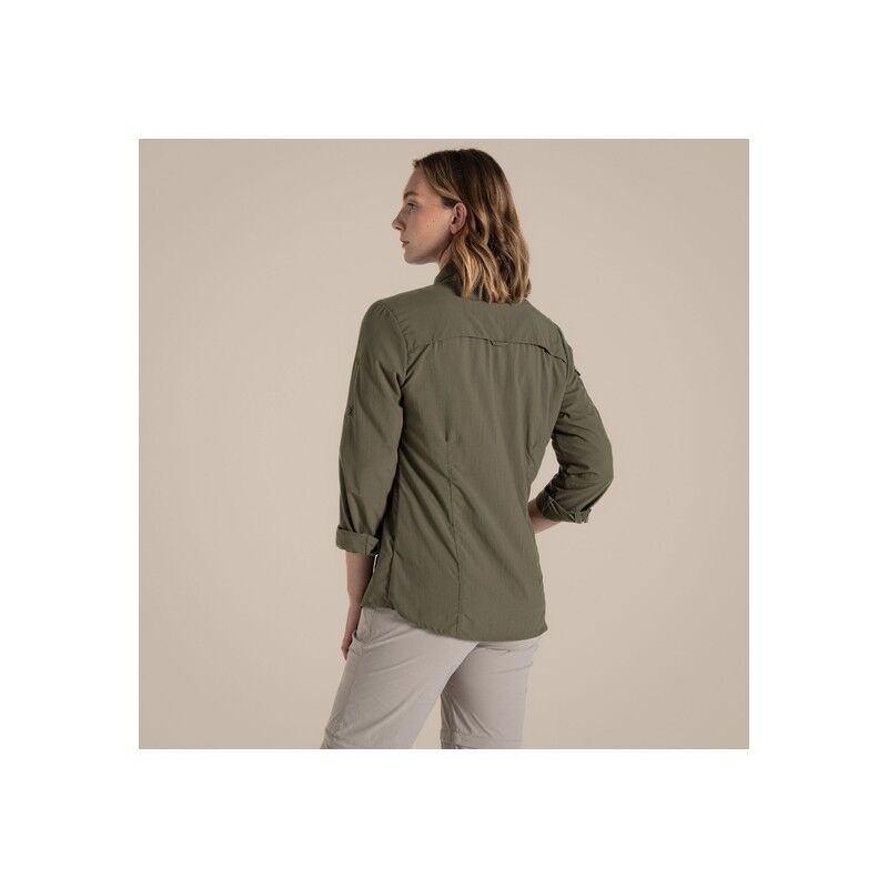 Craghoppers NosiLife Adventure Long Sleeved Shirt III - Skjorta - Dam | Hardloop