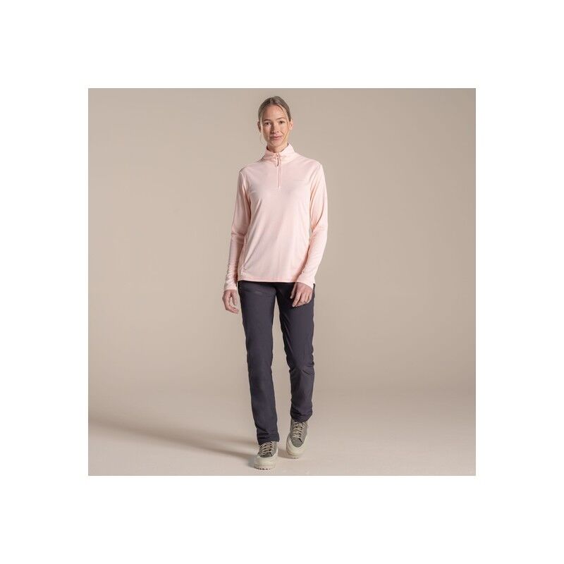 Craghoppers NosiLife SolarShield+ Half Zip Top - UV-Schutzshirt - Damen | Hardloop