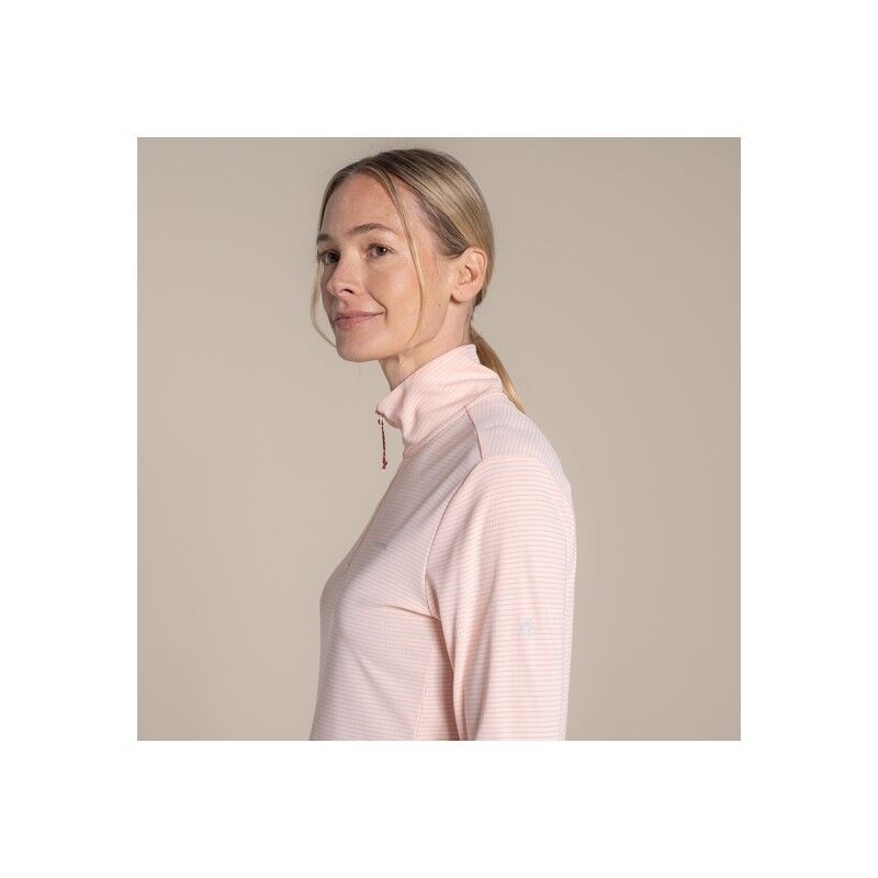Craghoppers NosiLife SolarShield+ Half Zip Top - UV Protection T-shirt - Women's | Hardloop