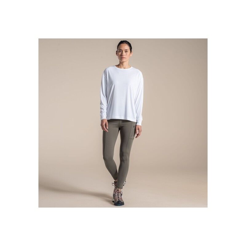 Craghoppers NosiLife SolarShield+ Long Sleeved T-Shirt - UV-Schutzshirt - Damen | Hardloop