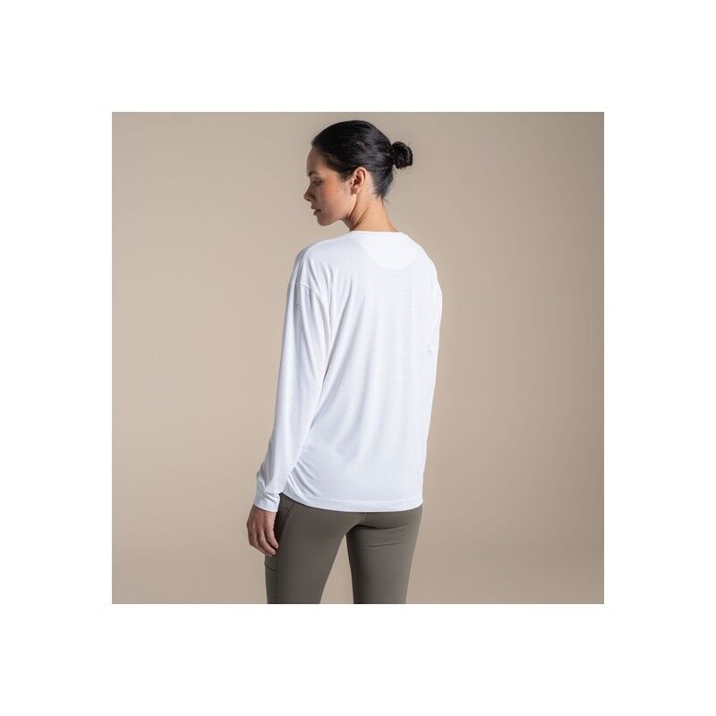 Craghoppers NosiLife SolarShield+ Long Sleeved T-Shirt - Camiseta Anti-UV - Mujer | Hardloop