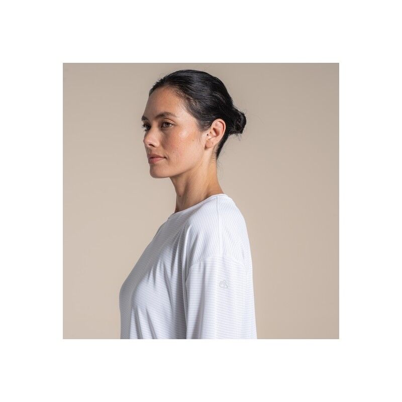 Craghoppers NosiLife SolarShield+ Long Sleeved T-Shirt - Camiseta Anti-UV - Mujer | Hardloop