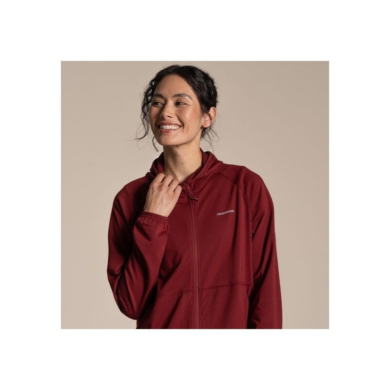 Craghoppers NosiLife Aya Hooded Jacket - Dámská mikina | Hardloop