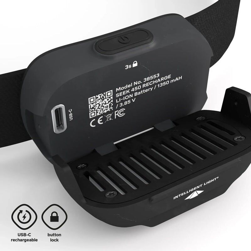 Silva Seek 600 Recharge - Hoofdlamp | Hardloop