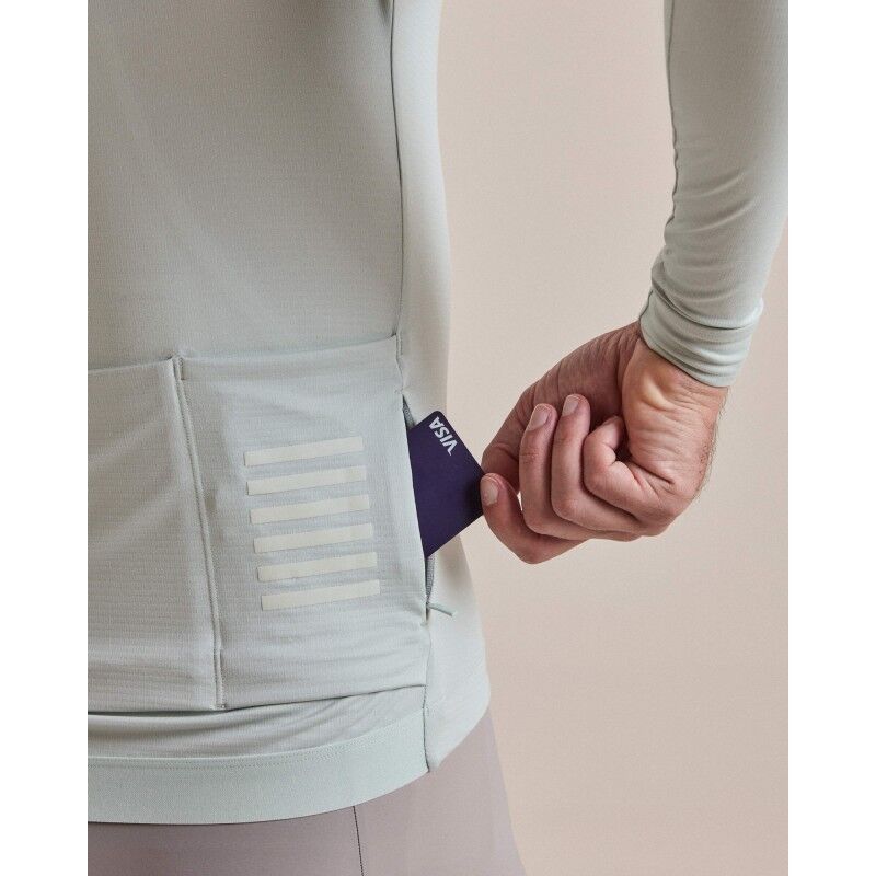 Rapha Men's Pro Team Long Sleeve Midweight Jersey II - Long sleeve cycling jersey - Men's | Hardloop
