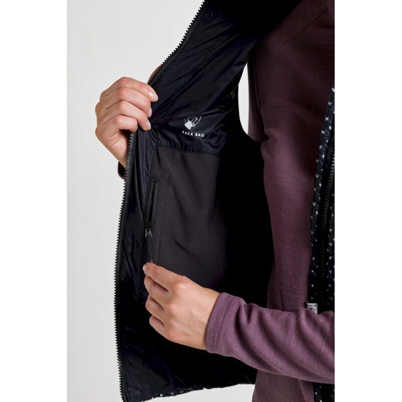 Maloja MejaM.Printed - Colete penas mulher | Hardloop
