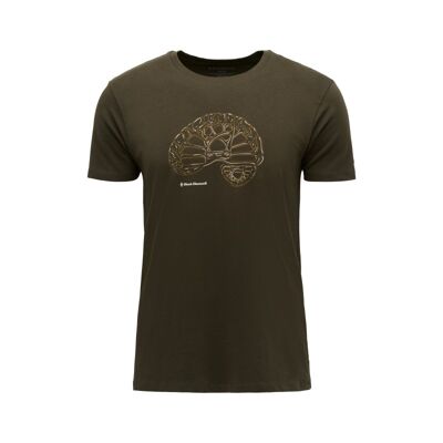 M Brain On Camalot Ss Tee - T-shirt meski