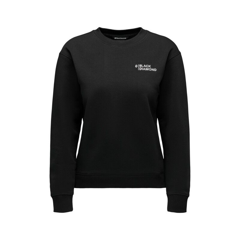 Black Diamond W Mini Stacked Crewneck - Dámská mikina | Hardloop