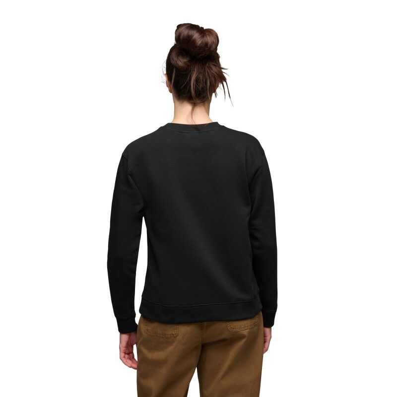 Black Diamond W Mini Stacked Crewneck - Pullover - Damen | Hardloop