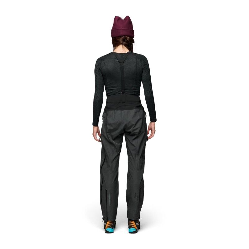Black Diamond W Mission Alpine Shell Pants - Pantalon alpinisme femme | Hardloop