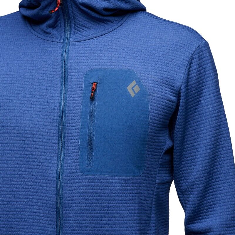 Black Diamond M Diverge Fz Hoody - Fleecevest - Heren | Hardloop