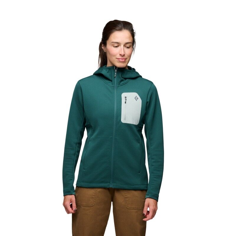 W Diverge Fz Hoody - Giacca in pile - Donna