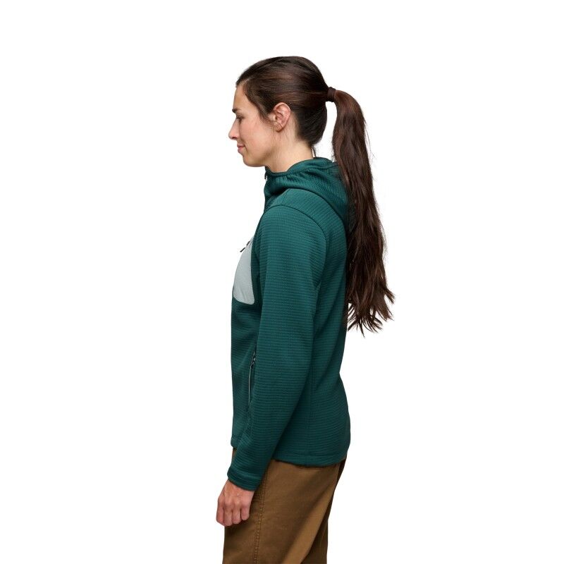 Black Diamond W Diverge Fz Hoody - Polaire femme | Hardloop
