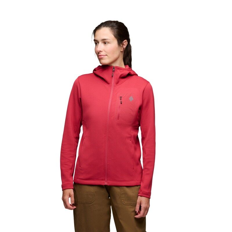 W Diverge Fz Hoody - Giacca in pile - Donna
