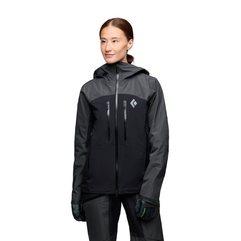 Black Diamond W Mission Alpine Shell - Sadetakki - Naiset | Hardloop