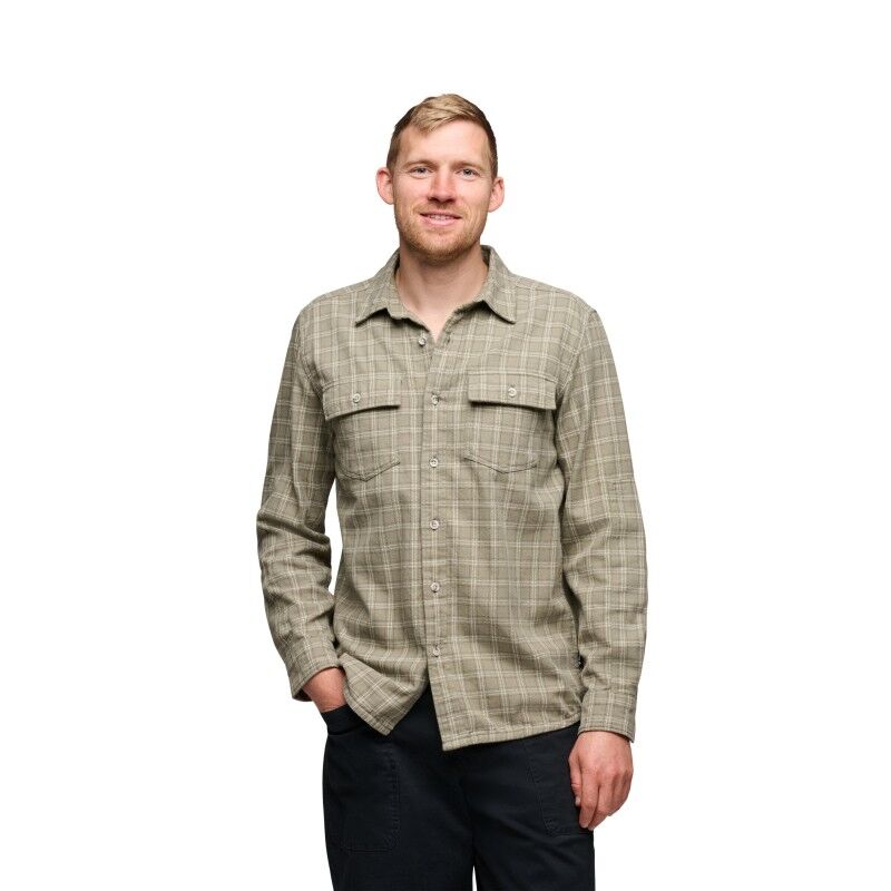 M Project Twill Ls Shirt - Skjorta - Herr