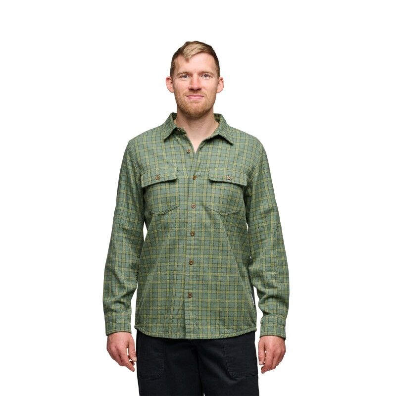 M Project Twill Ls Shirt - Skjorta - Herr