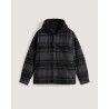 Vans Piedmont Hooded Plaid Shacket - Hoodie - Men's | Hardloop