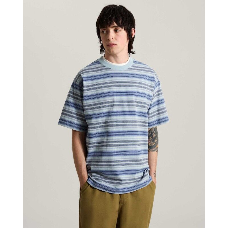 Stripe Ringer Loose Ss Knit - T-shirt - Uomo