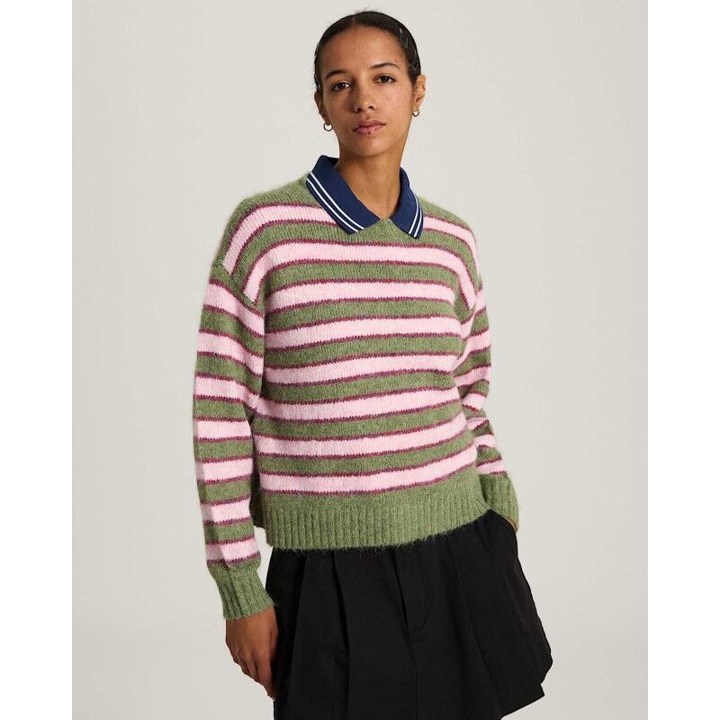 Rollins Stripe Sweater - Sweatshirt femme