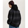 Vans Piedmont Hooded Plaid Shacket - Hoodie - Men's | Hardloop