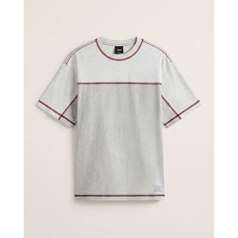 Contrast Stitch Loose Fit Ss Tee - T-Shirt - Herren