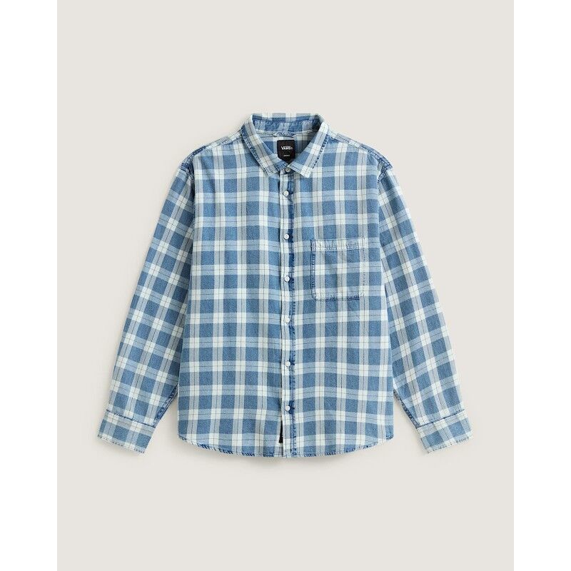 Vans Lawson Vintage Indigo Ls Shirt - Chemise homme | Hardloop