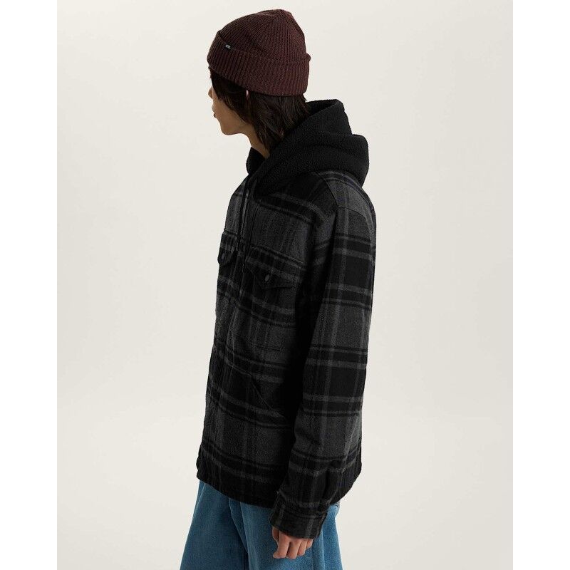 Vans Piedmont Hooded Plaid Shacket - Hoodie - Men's | Hardloop