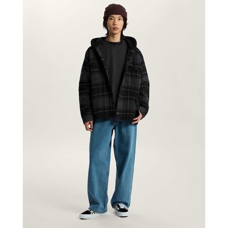Vans Piedmont Hooded Plaid Shacket - Hoodie - Men's | Hardloop