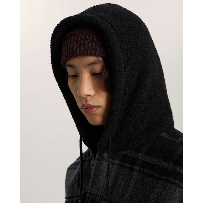 Vans Piedmont Hooded Plaid Shacket - Hoodie - Men's | Hardloop