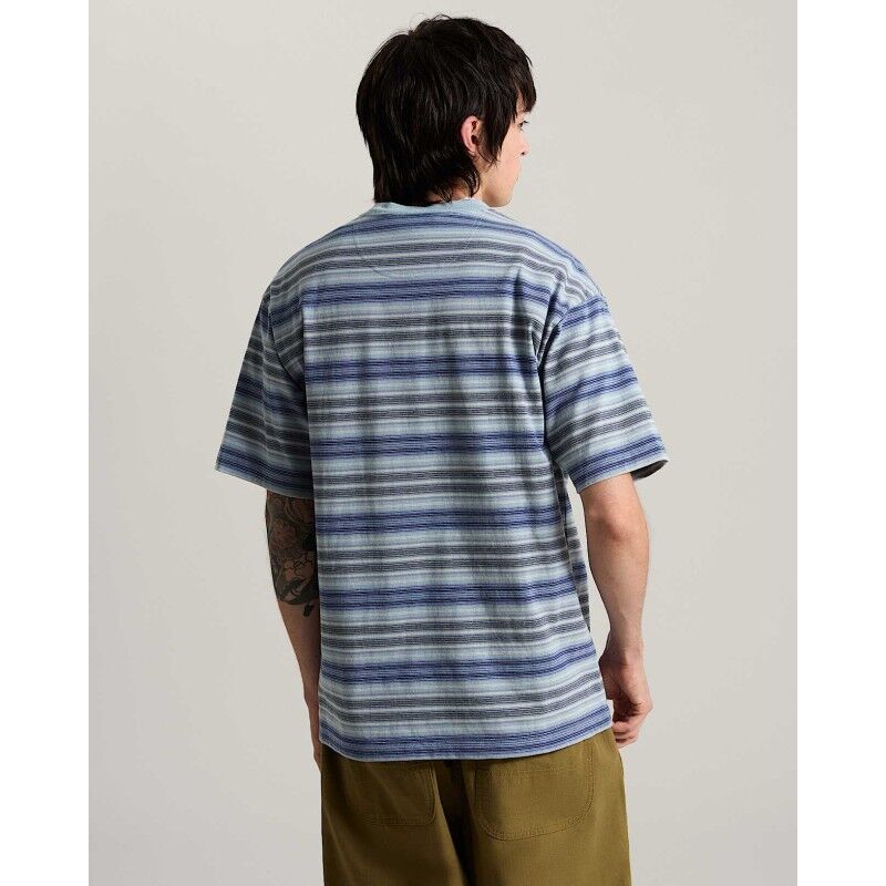 Vans Stripe Ringer Loose Ss Knit - T-shirt - Uomo | Hardloop