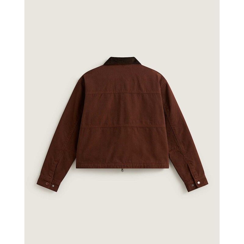 Vans Nicola Cropped Chore Canvas Jacket - Jacket - Women's | Hardloop