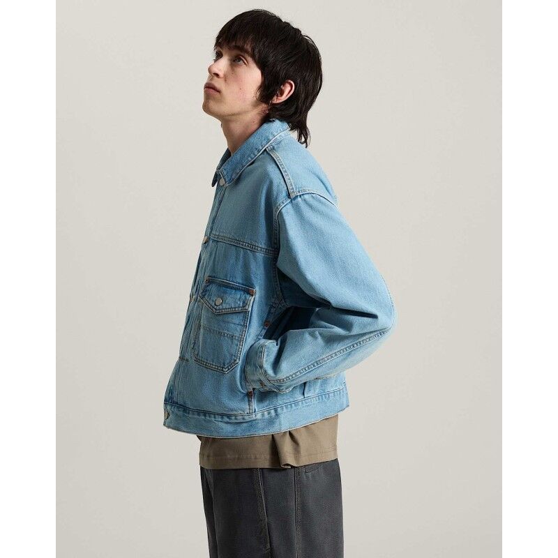 Vans Check 5 Denim Trucker Jacket - Jacke - Herren | Hardloop