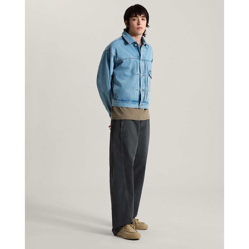 Vans Check 5 Denim Trucker Jacket - Jacka - Herr | Hardloop