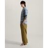 Vans Stripe Ringer Loose Ss Knit - Pánské triko | Hardloop
