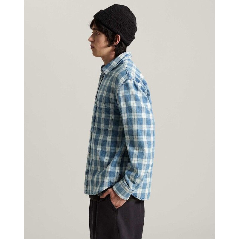 Vans Lawson Vintage Indigo Ls Shirt - Chemise homme | Hardloop
