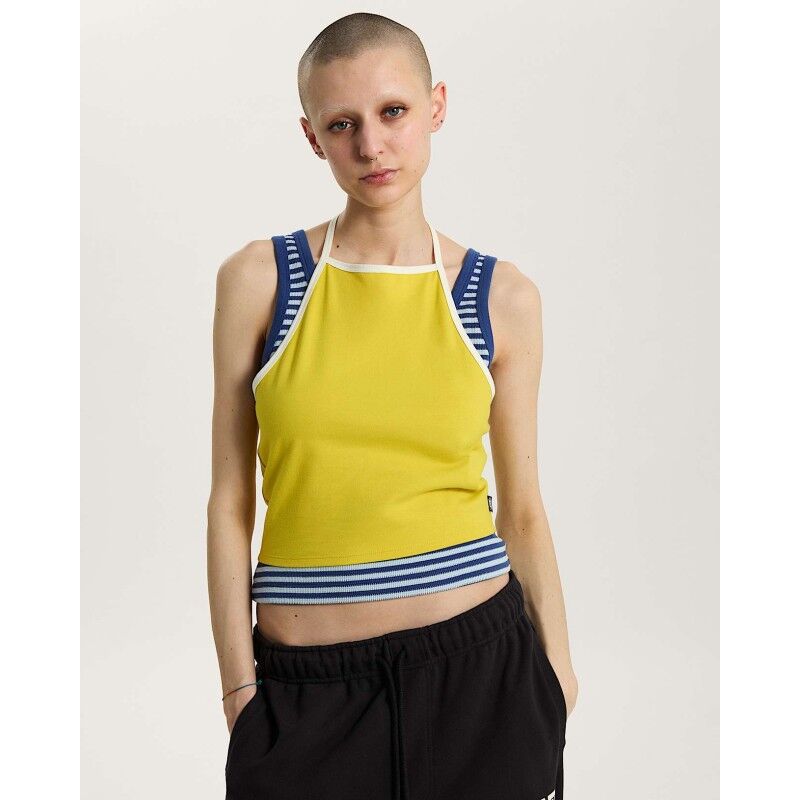Vans High Neck Halter - Linne - Dam | Hardloop