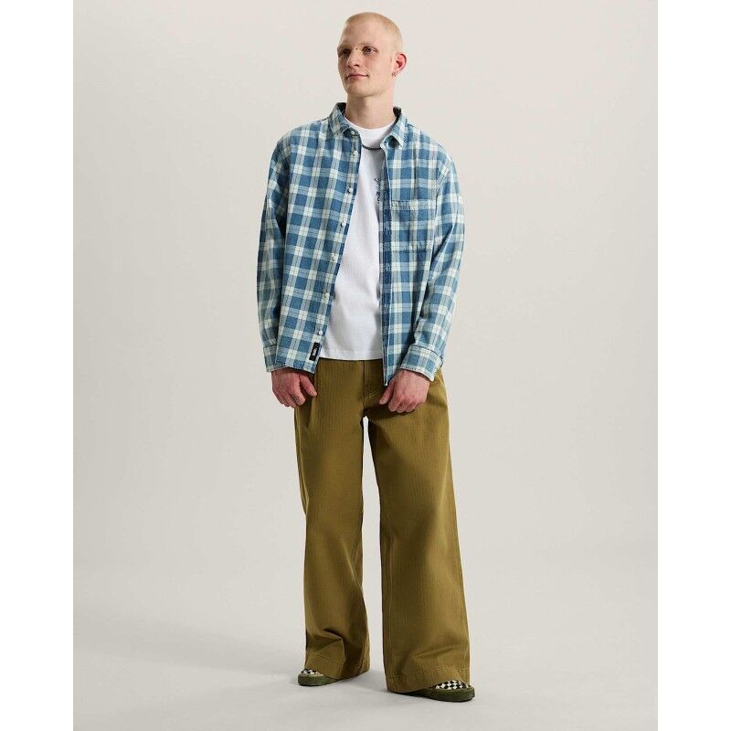 Vans Authentic Chino Loose Wide Leg Pant - Broek - Heren | Hardloop