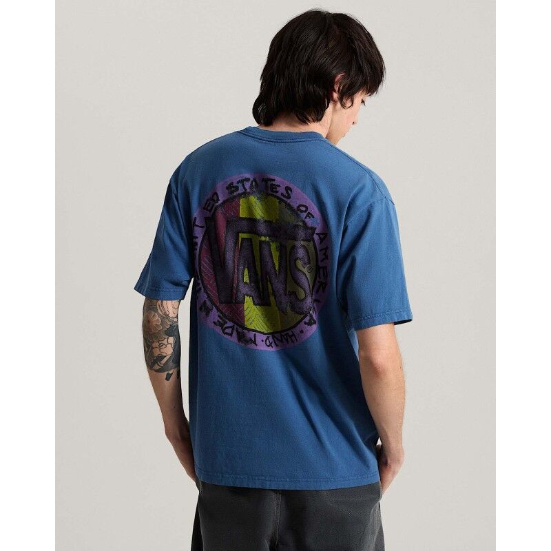 Vans Blotched Circle Ss Tee - T-shirt - Herrer | Hardloop