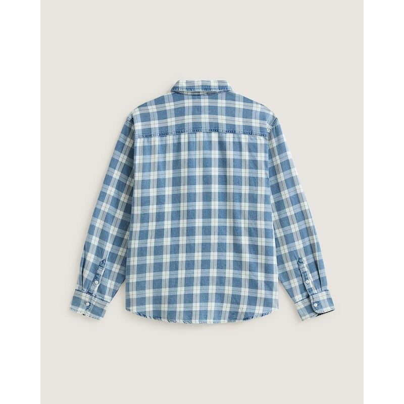 Vans Lawson Vintage Indigo Ls Shirt - Shirt - Men's | Hardloop