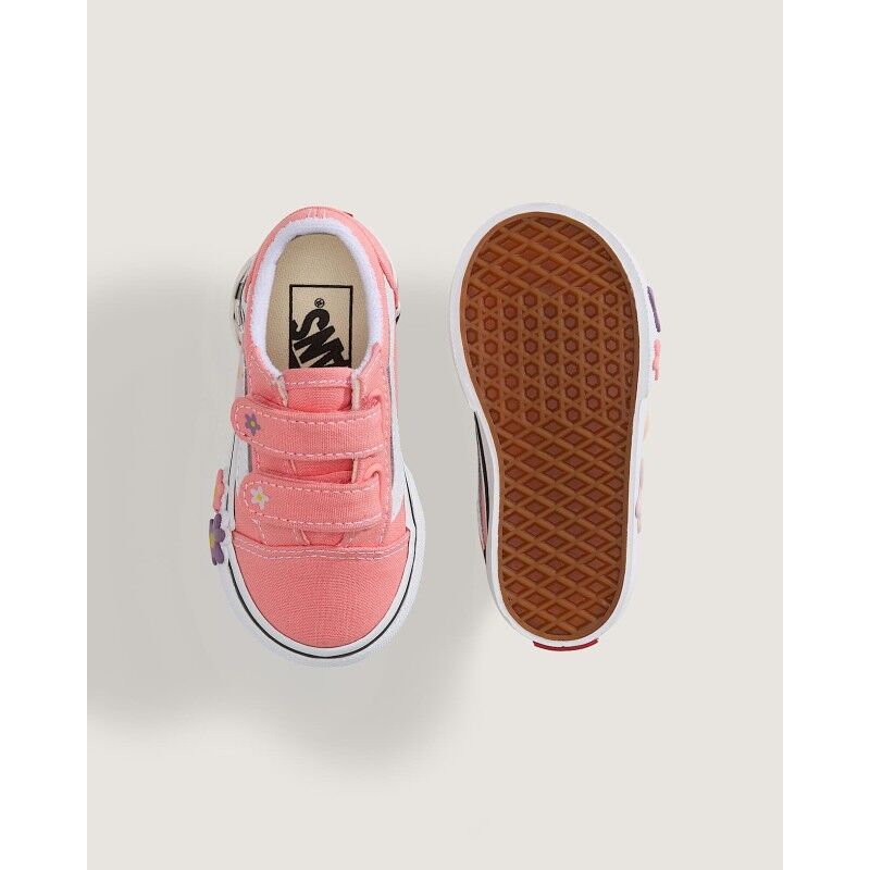 Vans Old Skool V Flower - Sapatilhas lifestyle criança | Hardloop