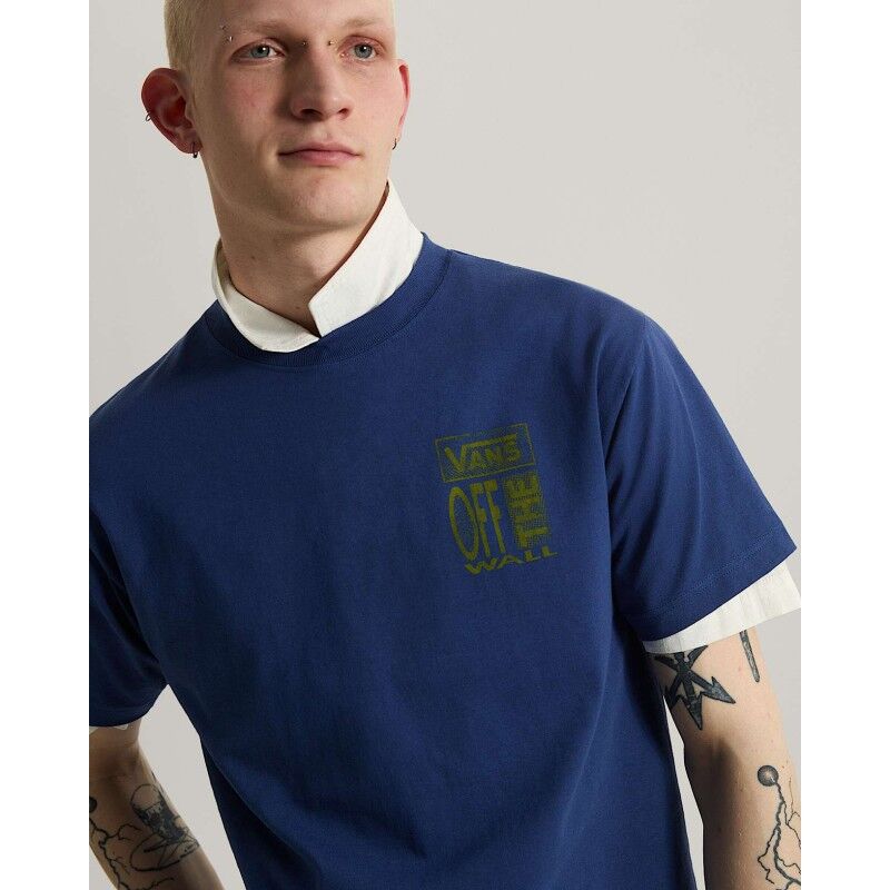 Vans Cut And Paste Ss Tee - T-shirt homme | Hardloop