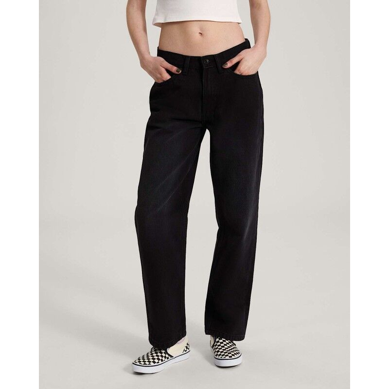 Check 5 Mid Rise Straight - Calça mulher