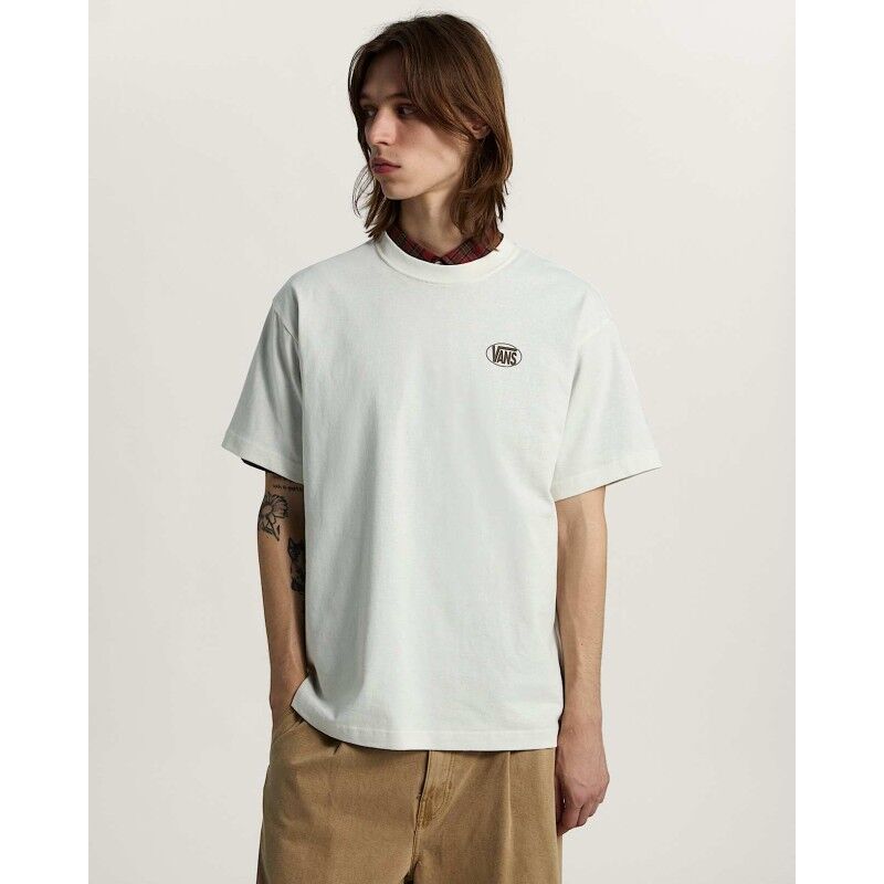 Vans Oval Logo Loose Ss Tee - T-Shirt - Herren | Hardloop