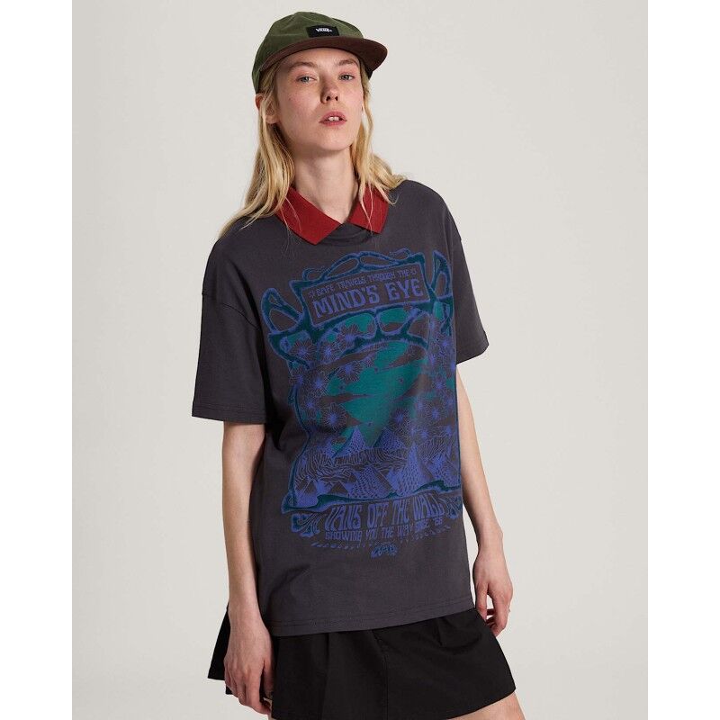 Vans Minds Eye Oversized Ss Tee - T-shirt damski | Hardloop